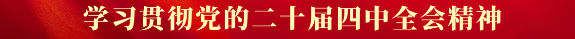 学习贯彻党的二十届四中全会精神